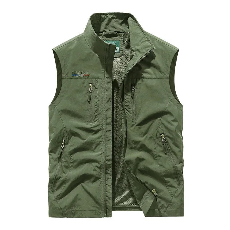 Men's Casual Vest with Functional Pockets | E&W - 5 - Elenwear