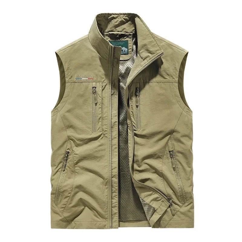 Men's Casual Vest with Functional Pockets | E&W - 6 - Elenwear