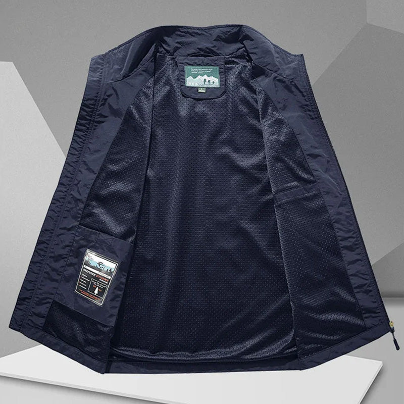 Men's Casual Vest with Functional Pockets | E&W - 7 - Elenwear