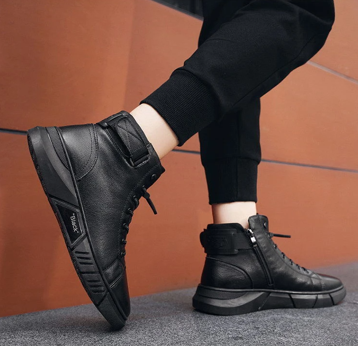 High-Top Boots for Women | Stylish Lace-Up Design | E&W - 4 - Elenwear