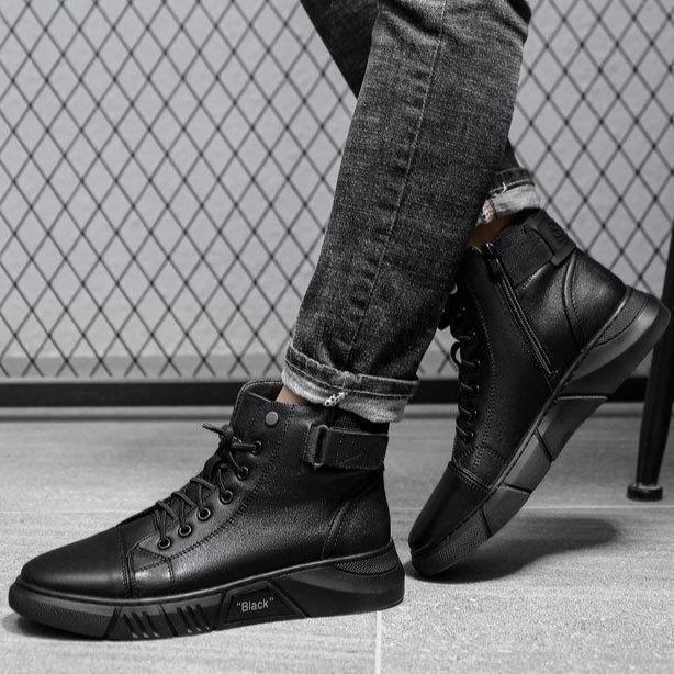 High-Top Boots for Women | Stylish Lace-Up Design | E&W - 7 - Elenwear