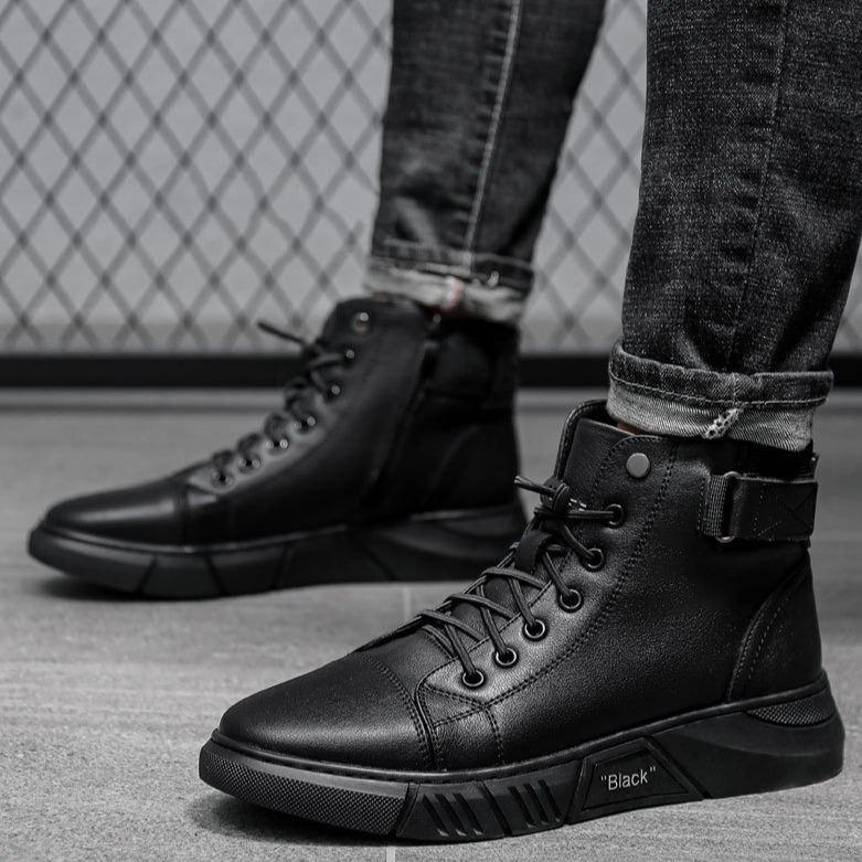 High-Top Boots for Women | Stylish Lace-Up Design | E&W - 10 - Elenwear