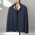 Men's Jacket with Stand Collar and Zip Front | E&W - 1 - Elenwear