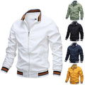 Casual Jacket for Men with Sporty Design and Zippered Pockets | E&W - 1 - Elenwear