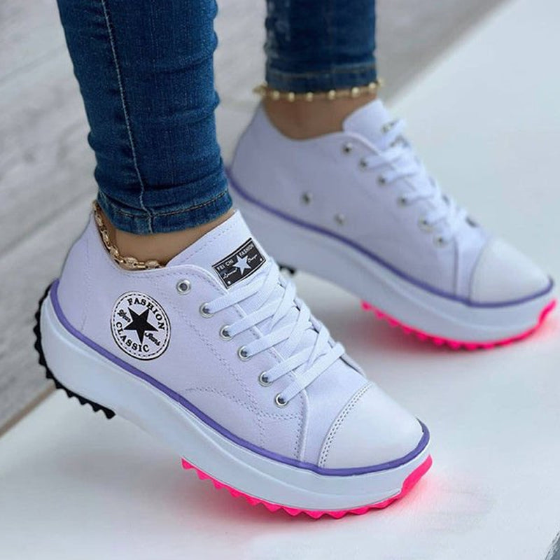 Casual Shoes Women's Platform Trainers with Light-Up Sole | S&W - 1 - Stylewhipped