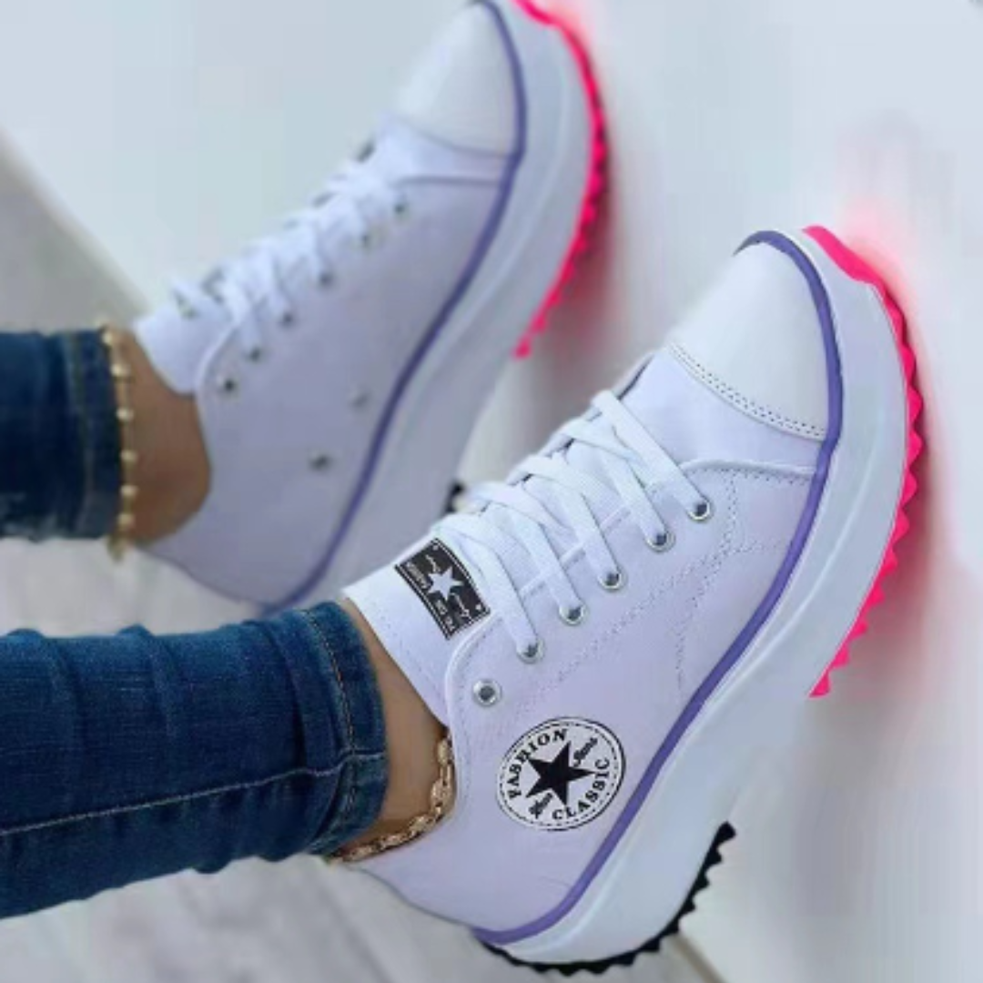 Casual Shoes Women's Platform Trainers with Light-Up Sole | S&W - 2 - Stylewhipped