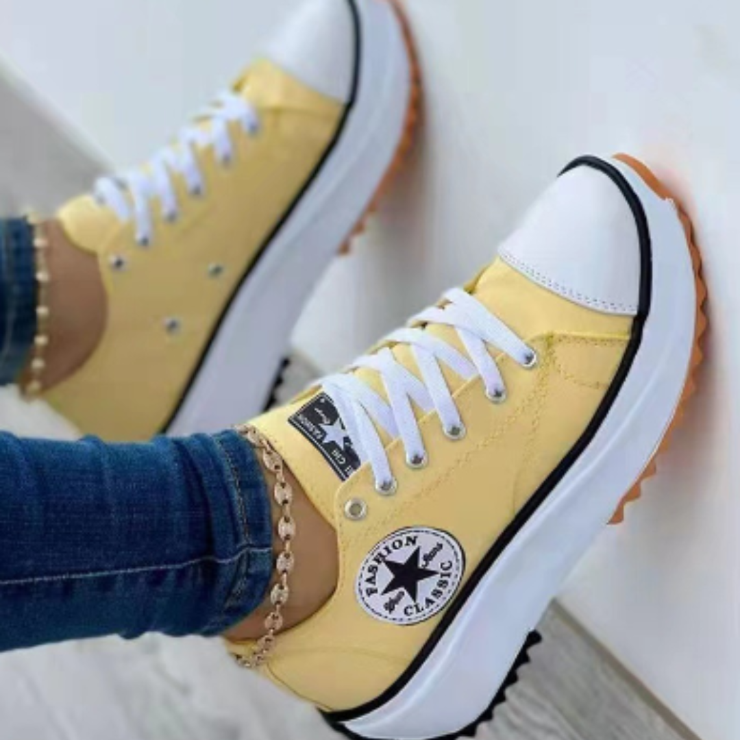 Casual Shoes Women's Platform Trainers with Light-Up Sole | S&W - 3 - Stylewhipped