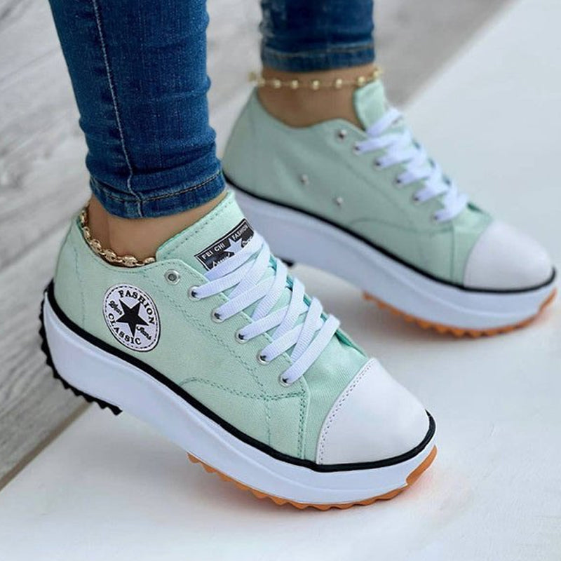 Casual Shoes Women's Platform Trainers with Light-Up Sole | S&W - 6 - Stylewhipped