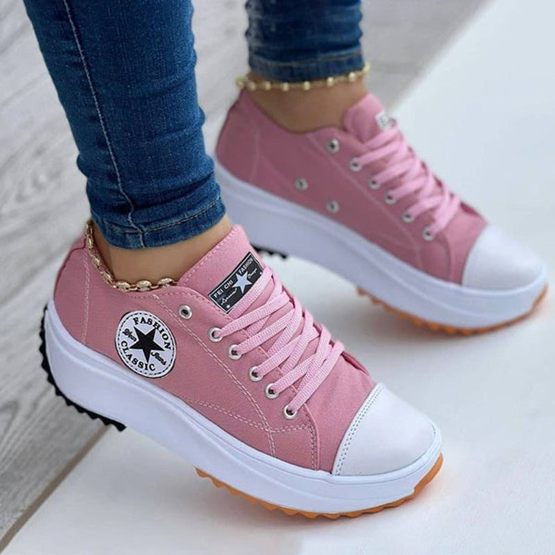 Casual Shoes Women's Platform Trainers with Light-Up Sole | S&W - 10 - Stylewhipped