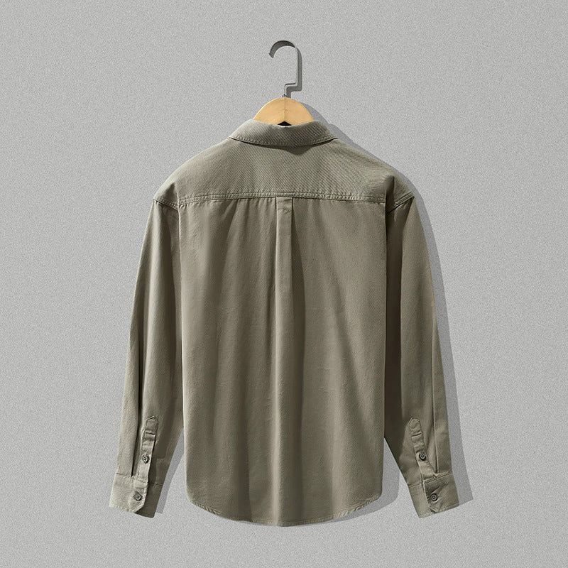 Men's Button-Down Shirt with Pocket | S&W - 3 - Stylewhipped