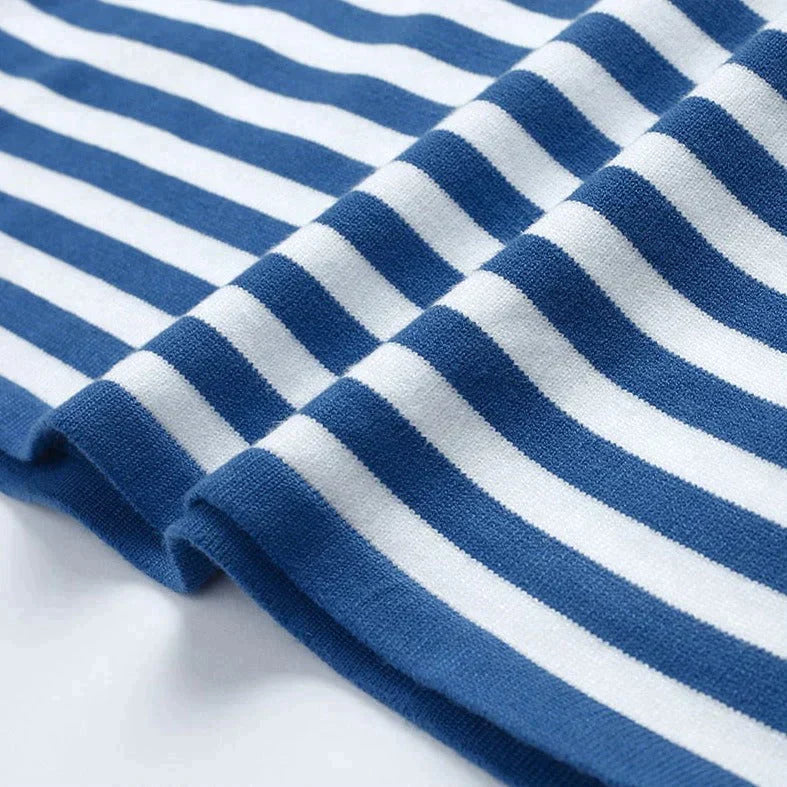 Striped Pullover Women | Relaxed Fit with Long Sleeves | S&W - 5 - Stylewhipped