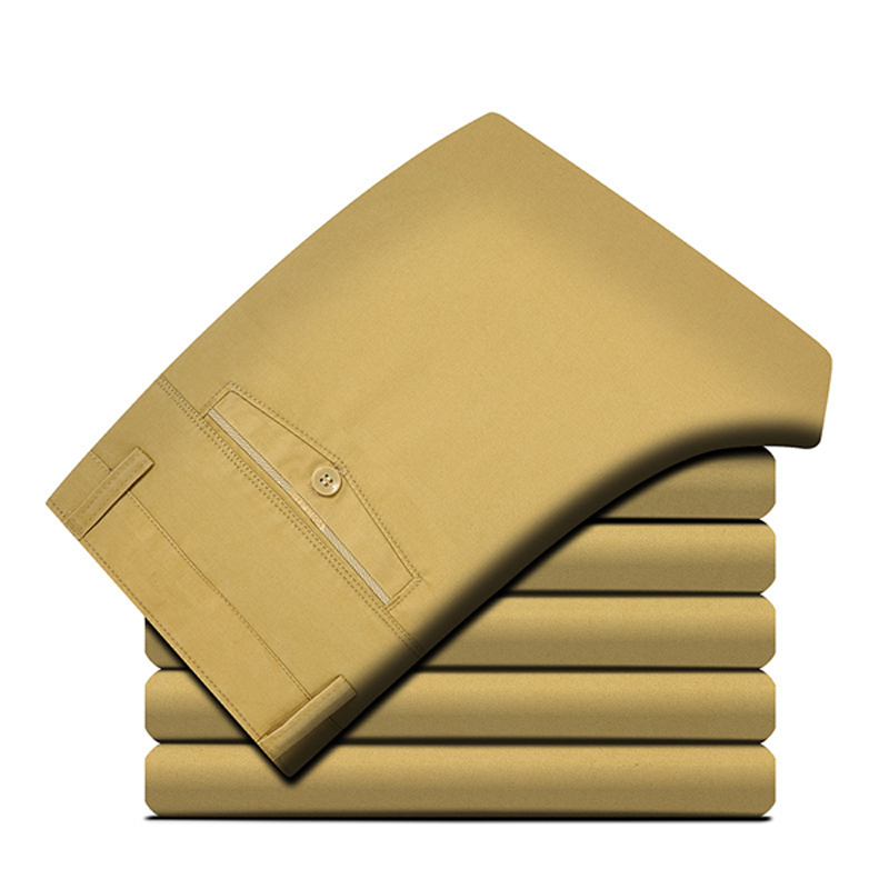 Tailored Chinos for Men | Slim Fit | Classic Design | S&W - 2 - Stylewhipped