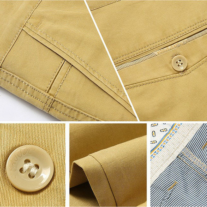 Tailored Chinos for Men | Slim Fit | Classic Design | S&W - 7 - Stylewhipped