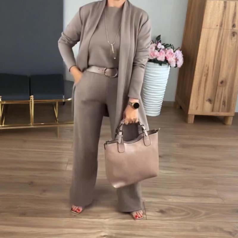 Two-Piece Set Women | Relaxed Fit with Pockets | S&W - 4 - Stylewhipped
