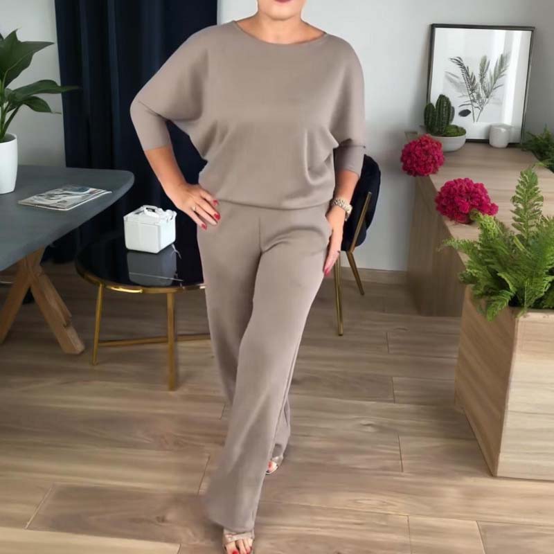 Two-Piece Set Women | Relaxed Fit with Pockets | S&W - 5 - Stylewhipped
