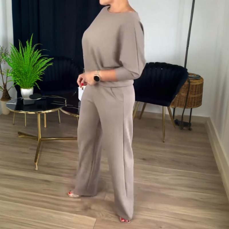 Two-Piece Set Women | Relaxed Fit with Pockets | S&W - 6 - Stylewhipped
