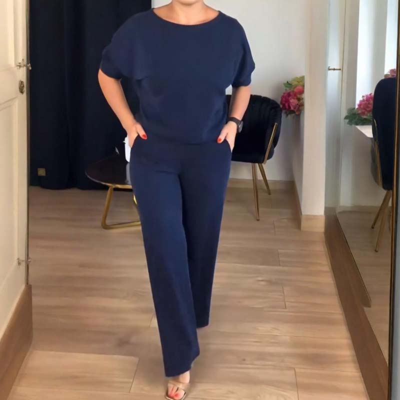 Two-Piece Set Women | Relaxed Fit with Pockets | S&W - 9 - Stylewhipped