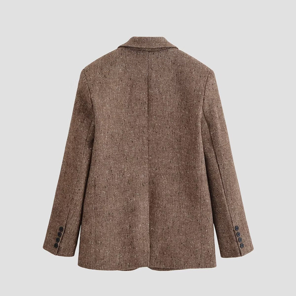Blazer Women’s Tailored Fit with Classic Lapel and Flap Pockets | S&W - 2 - Stylewhipped