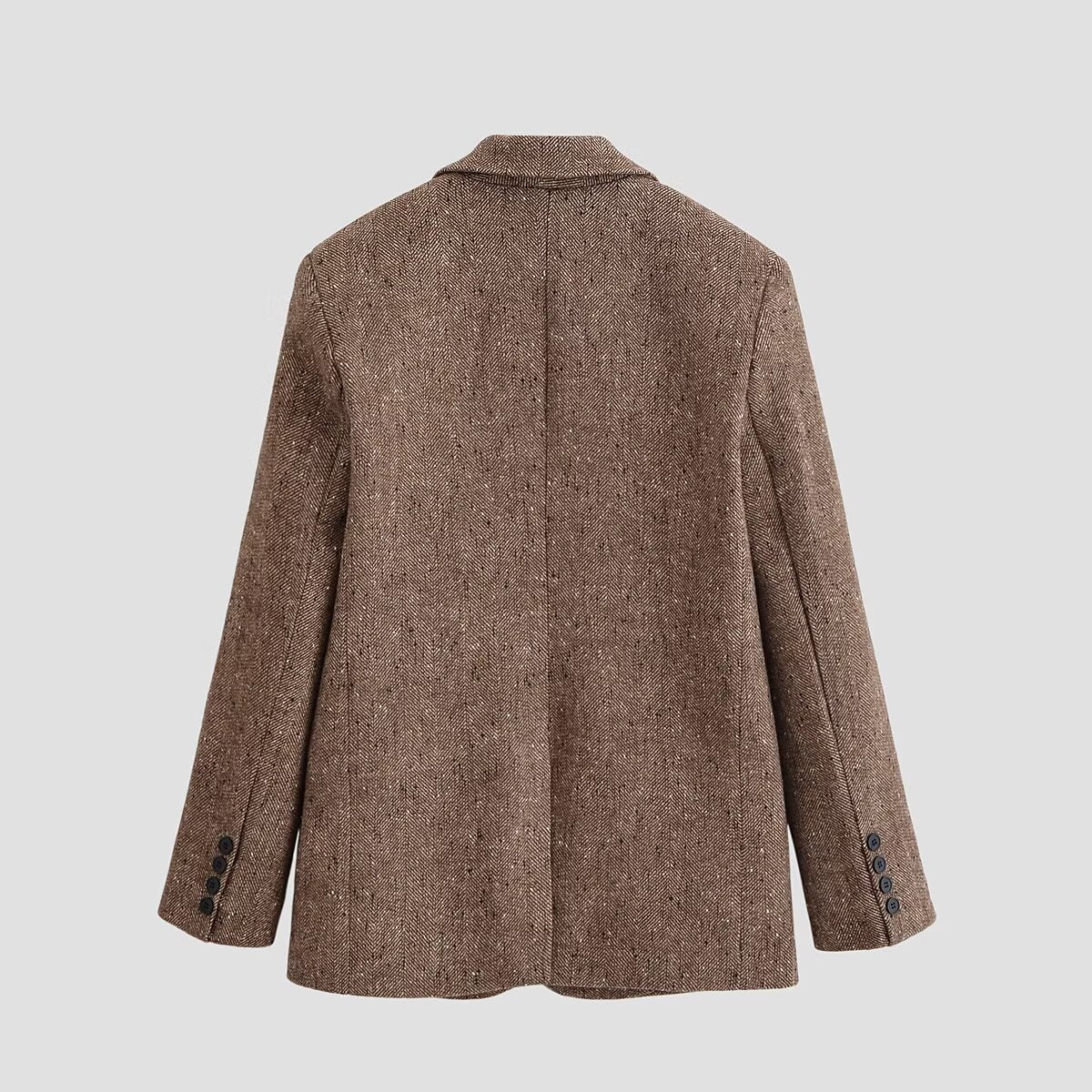 Blazer Women’s Tailored Fit with Classic Lapel and Flap Pockets | S&W - 2 - Stylewhipped