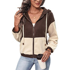 Women's Colour Block Zip Jacket | S&W - 5 - Stylewhipped