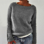 Pullover Women's Loose Fit with Wide Neckline | S&W - 1 - Stylewhipped