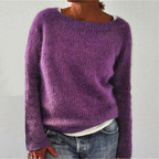 Pullover Women's Loose Fit with Wide Neckline | S&W - 6 - Stylewhipped