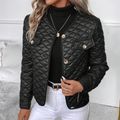 Women's Quilted Jacket | Chic Button Detail | S&W - 1 - Stylewhipped
