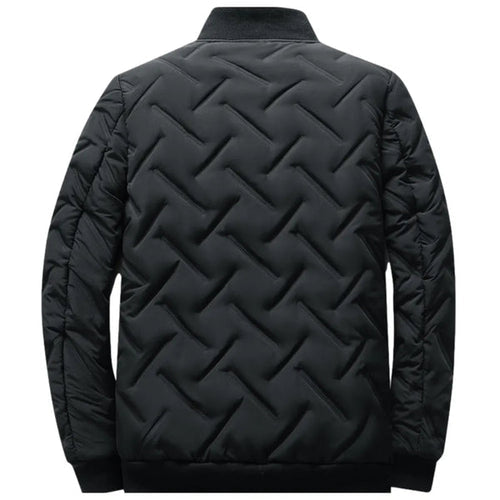 Men's Insulated Jacket - Tailored Fit with Zipper Pockets | S&W - 3 - Stylewhipped