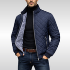 Quilted Jacket Men's | Contemporary Fit with Functional Pockets | S&W - 1 - Stylewhipped