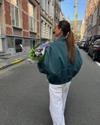 Casual Jacket for Women | Oversized Fit with Statement Sleeves | S&W - 6 - Stylewhipped