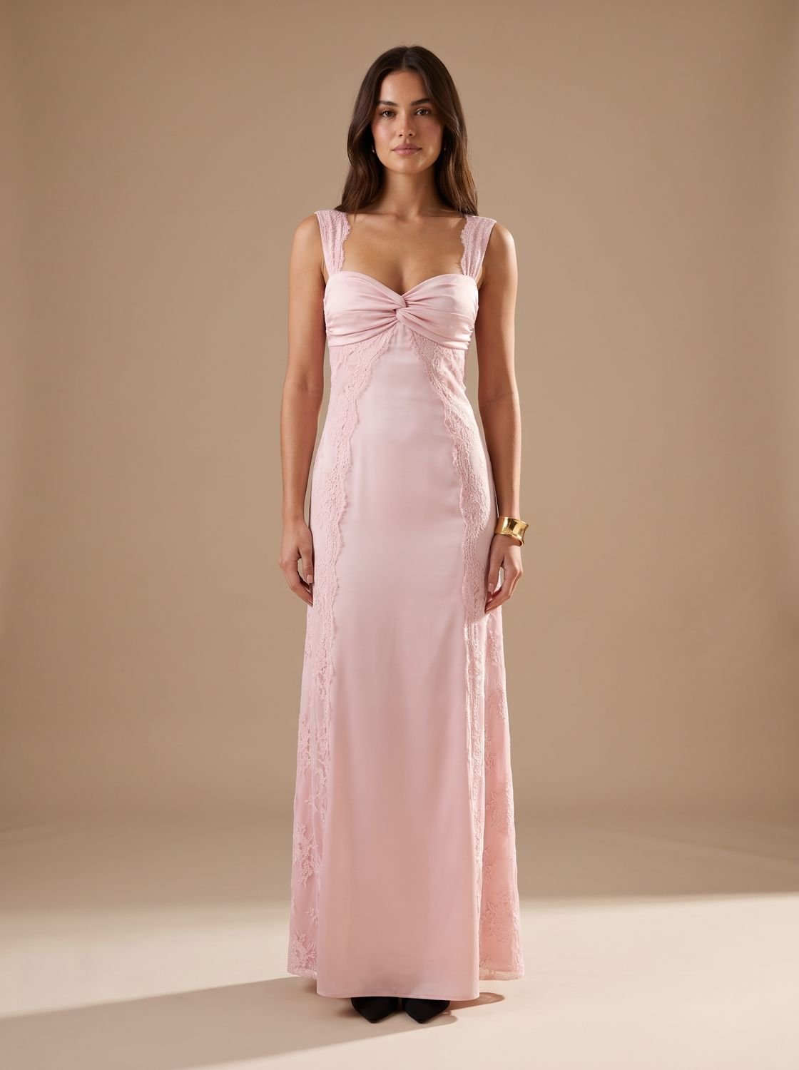 Evening Dress Women Halterneck Design with Tie Back | S&W - 6 - Stylewhipped
