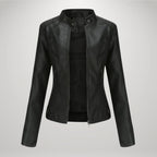 Ladies Jacket | Tailored Fit with Modern Stand-Up Collar | S&W - 2 - Stylewhipped