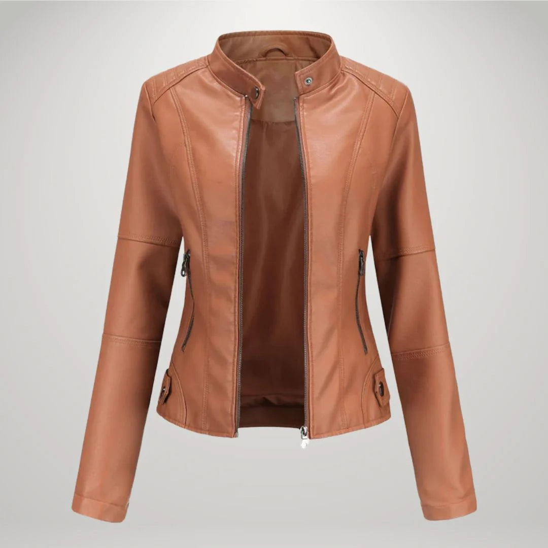 Ladies Jacket | Tailored Fit with Modern Stand-Up Collar | S&W - 6 - Stylewhipped