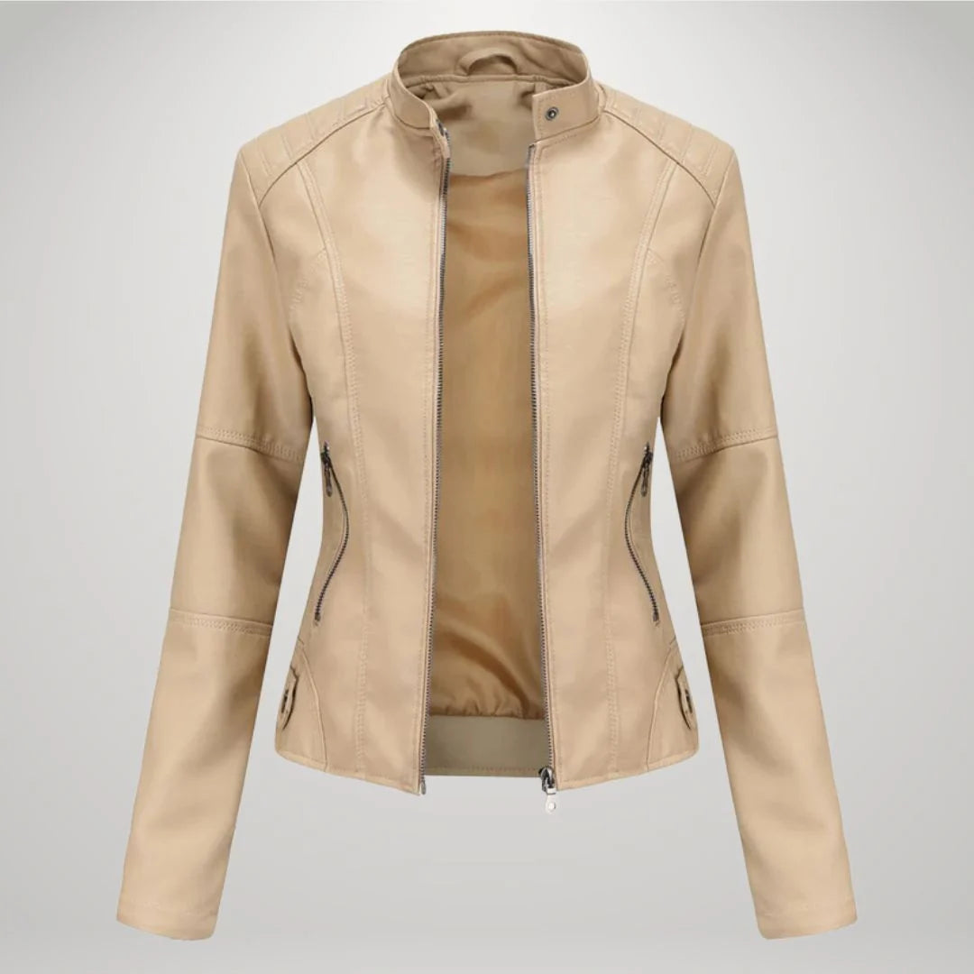 Ladies Jacket | Tailored Fit with Modern Stand-Up Collar | S&W - 8 - Stylewhipped