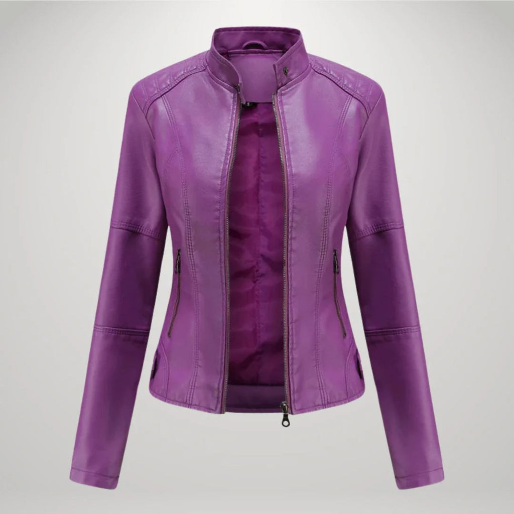 Ladies Jacket | Tailored Fit with Modern Stand-Up Collar | S&W - 10 - Stylewhipped
