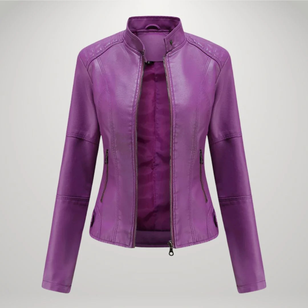 Ladies Jacket | Tailored Fit with Modern Stand-Up Collar | S&W - 10 - Stylewhipped