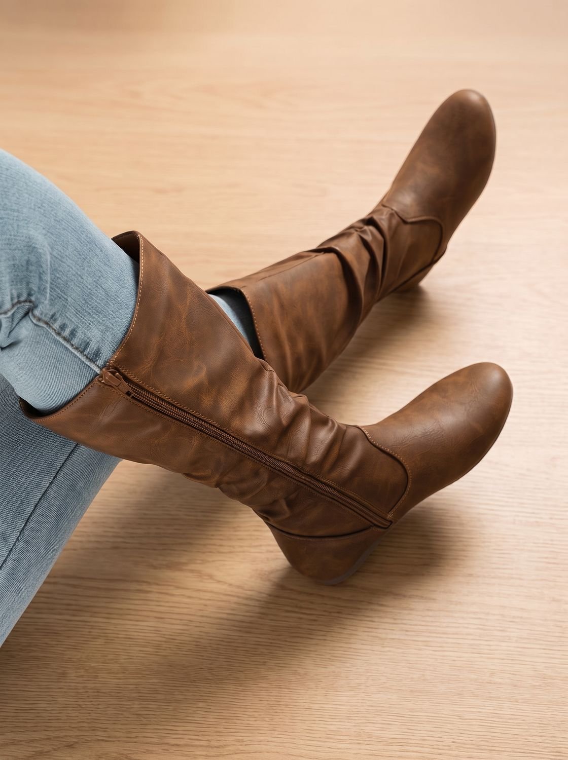 Slouchy Boots for Women | Effortless Chic Style | S&W - 1 - Stylewhipped