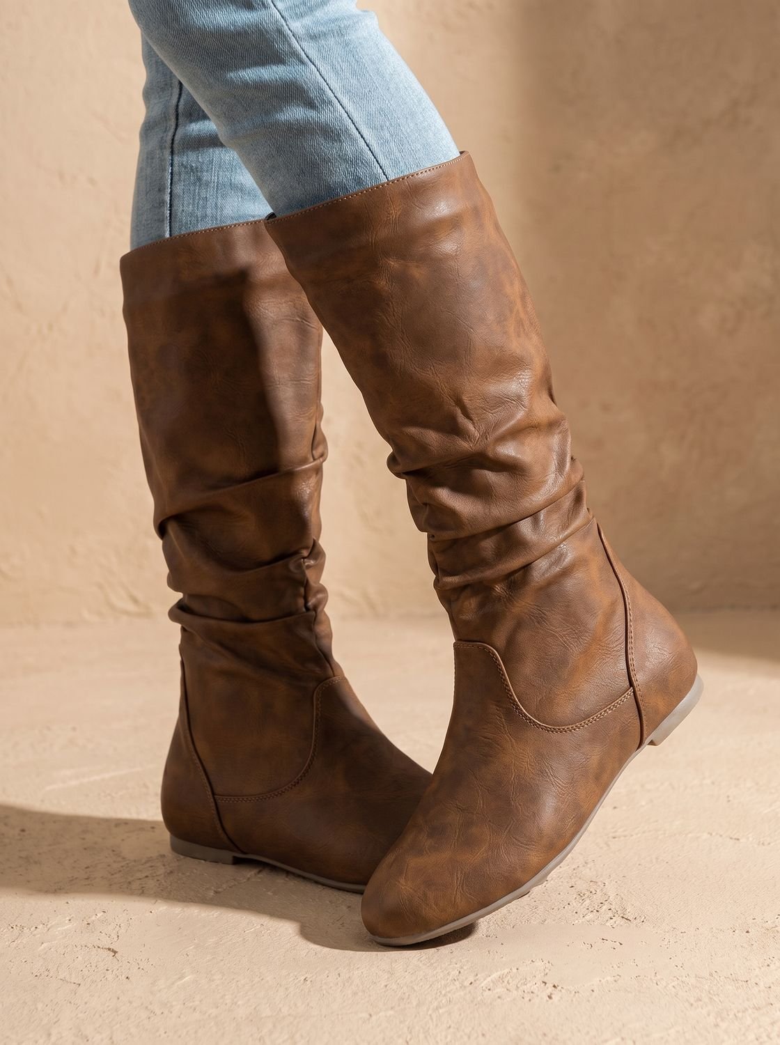 Slouchy Boots for Women | Effortless Chic Style | S&W - 2 - Stylewhipped