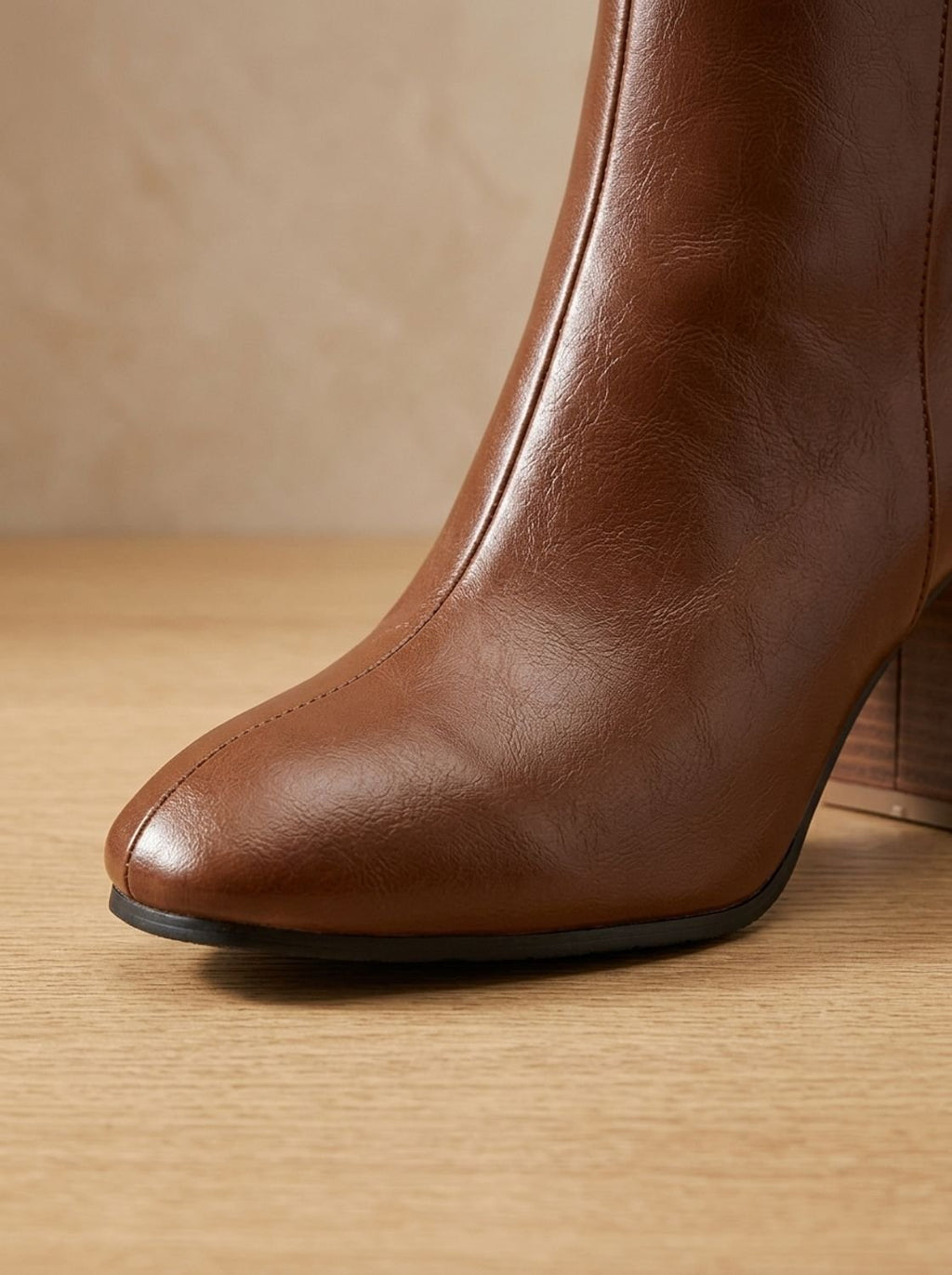 Knee-High Heeled Boots for Women | Chic Block Heel Design | S&W - 6 - Stylewhipped