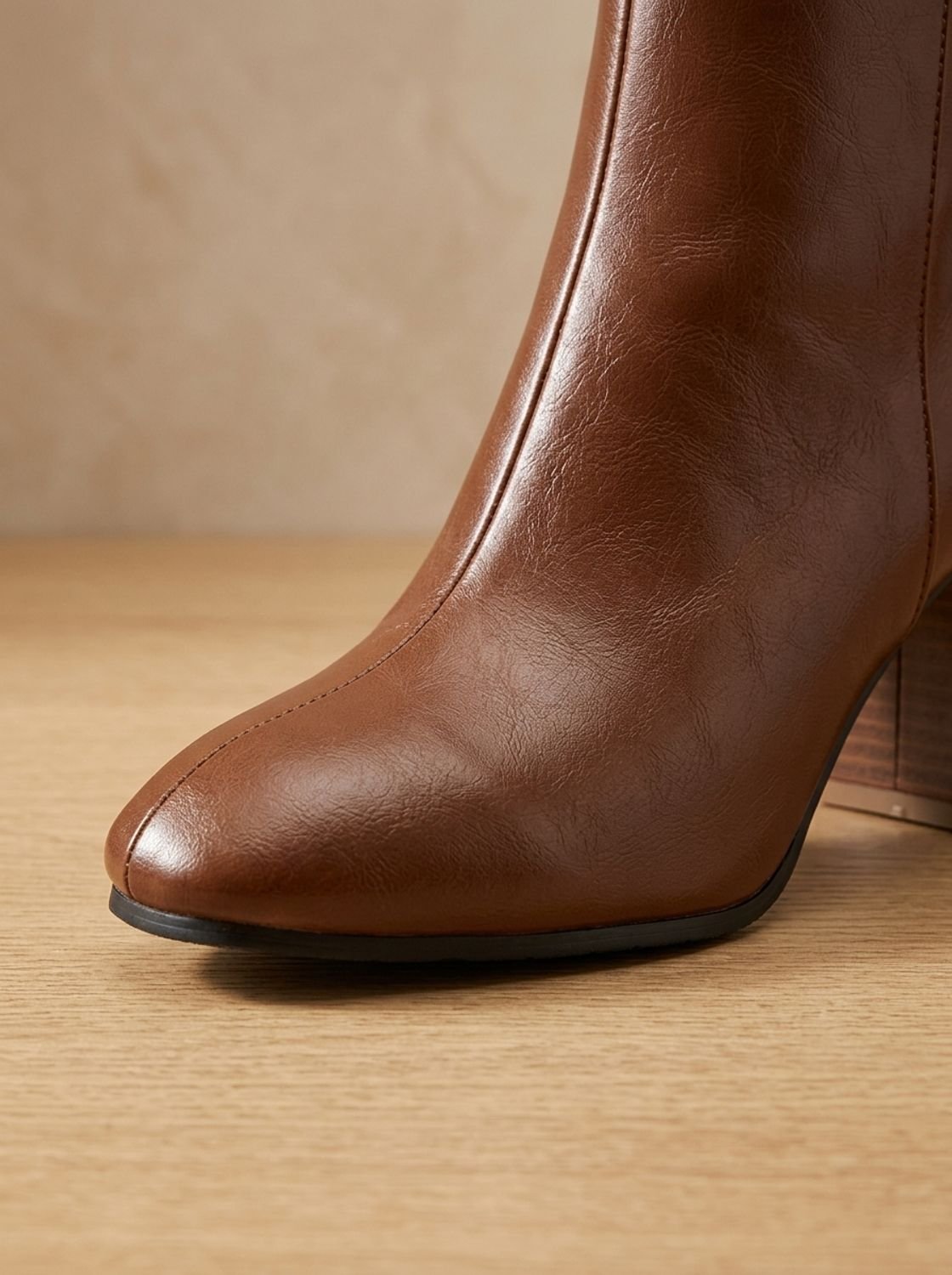 Knee-High Heeled Boots for Women | Chic Block Heel Design | S&W - 6 - Stylewhipped