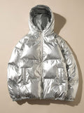 Puffer Jacket Women's with Hood and Zip Closure | S&W - 2 - Stylewhipped