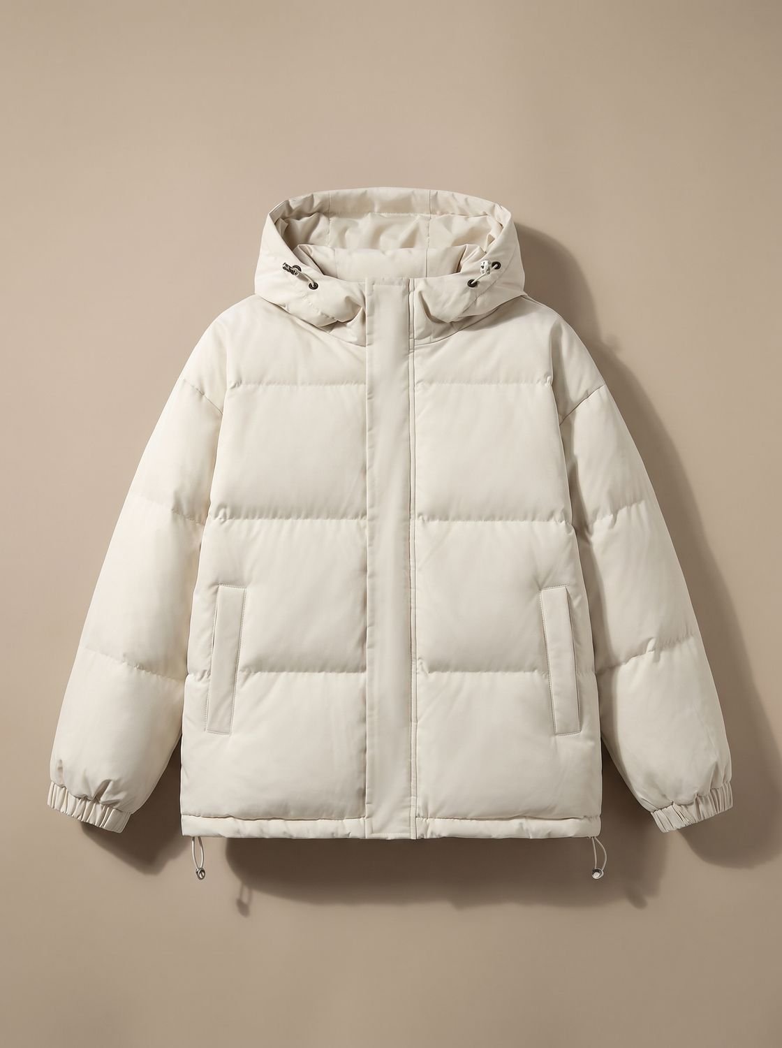 Puffer Jacket Women's Relaxed Fit with Hood | S&W - 2 - Stylewhipped
