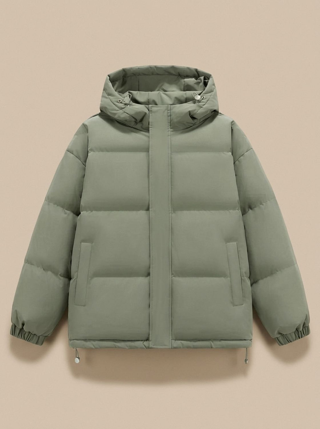 Puffer Jacket Women's Relaxed Fit with Hood | S&W - 6 - Stylewhipped