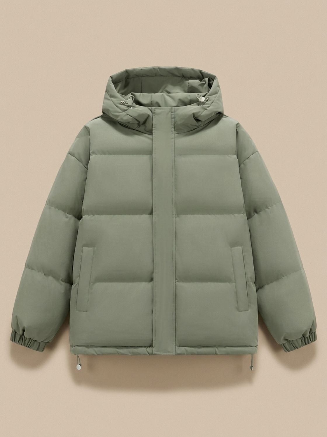 Puffer Jacket Women's Relaxed Fit with Hood | S&W - 6 - Stylewhipped
