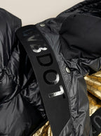 Long-Line Women's Puffer Coat with Hood and Flattering Silhouette | S&W - 6 - Stylewhipped