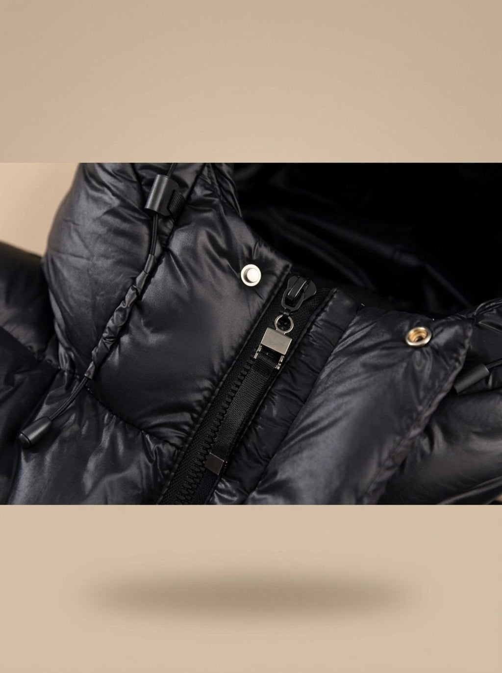 Long-Line Women's Puffer Coat with Hood and Flattering Silhouette | S&W - 11 - Stylewhipped