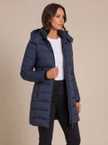 Padded Jacket Women's with Hood and Fitted Silhouette | S&W - 3 - Stylewhipped