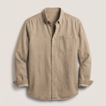Men's Shirt with Pocket - Classic Fit and Timeless Style - 2 - Stylewhipped