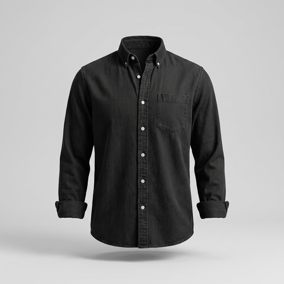 Men's Shirt with Pocket - Classic Fit and Timeless Style - 5 - Stylewhipped