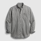 Men's Shirt with Pocket - Classic Fit and Timeless Style - 6 - Stylewhipped
